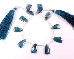 Cuentas de piedras preciosas sueltas facetadas de cianita azul real de Londres, buena calidad Natural, precio al por mayor, forma elegante - Product Image 1