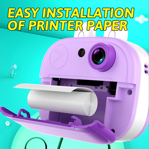 Q9 Thermal Printing <b>Camera</b> for Kids 2Inch <b>IPS</b> Screen Mini Printer Video recording Photo printing Birthday Gift Toy 1200mAh - Product Image 4