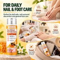 Soin des ongles et des cuticules au venin d'abeille et à l'huile de jojoba pour des ongles sains et éclatants, réparation et apaisement à domicile ou en salon | |   Spray pour le soin de la peau