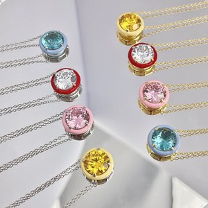 <span class=keywords><strong>Collier</strong></span> coeur de noël émail rose argent sterling 925 plaqué or 18 carats bijoux fins bonbons <span class=keywords><strong>collier</strong></span> <span class=keywords><strong>d</strong></span>'<span class=keywords><strong>amitié</strong></span> BFF pour les filles - Product Image 6