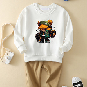 Homan Cartoon Bear Cool Bear for <b>Transfer</b> Iron-On <b>Transfers</b> Heat Press Printing Glossy <b>Stickers</b> for Clothing Decoration Plastic - Product Image 2