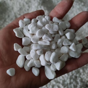 Guijarros Ovalados Blancos Naturales para Jardín de Casa de Campo, Uso en Exteriores, Varios Tamaños (2-3/3-5/5-8CM), Aplicaciones en Hoteles y Parques - Product Image 1