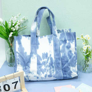 Gahumi Rich Colors Popular Stylish Canvas Shopping <b>Bag</b> Heavy Fabric Eco <b>Foldable</b> Cotton Shoulder Tote <b>Bag</b> - Product Image 3