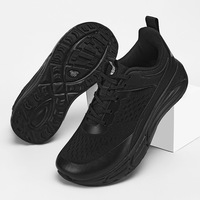 Chaussures de course athlétiques légères à lacets pour l'automne, logo personnalisé OEM ODM, baskets de marche respirantes, marque privée, directement de l'usine