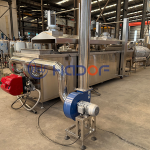 Thương mại điện pháp khoai tây chiên nồi chiên 220V nhà hàng mới liên tục gas cá Nồi chiên máy - Product Image 2