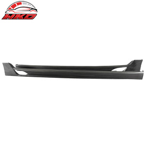 Fits for Acura TSX 2004-2008 Side Skirts Unpainted Black - Product Image 1