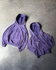 Sweat-shirts personnalisés en coton 350 g/m² pour hommes, sweat-shirt surdimensionné, broderie personnalisée, impression de logo vierge pour unisexe, doublé - Product Image 4