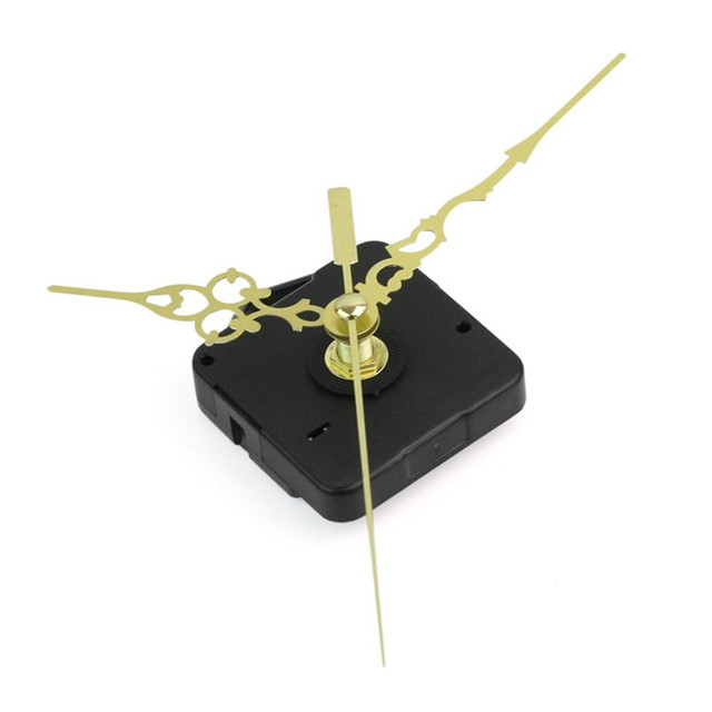 DIY Silent Gold Hands Quartz Wall Clock Repair Movement Kit Wholesale