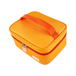 Sacs isothermes classiques rayés imperméables 2023 en polyester enduit, 15L, avec fermeture éclair, pour repas et collations, modèle supérieur - Product Image 6