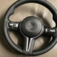Volant personnalisable pour BMW E90 E91 E92 E93 Série 5 Série 3 Série F10 F30 Modifié M Sport Volant en cuir