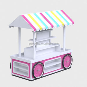 Artworld Displays Free Standing Rack Delicate Candy Shop Estante de exhibición Colorful Candy Snacks Display Rack - Product Image 2