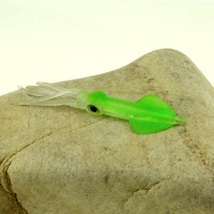 TOPLURE Esca Morbida a Forma di Calamaro 10 cm 6.3g, Esca Artificiale Polpo da Pesca a Coda Lunga per Traina in Acqua Salata - Product Image 4