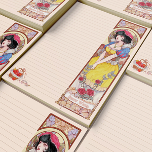 Quaderno Originale Biancaneve per Apprendimento, Stampa Offset Personalizzata, Blocco Note su Carta Offset, Carta da Lettera Personalizzata - Product Image 2