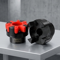 Accouplement à mâchoires de type étoile LX/XL, accouplements d'arbre flexibles en acier pour la transmission de puissance, pour imprimeries, construction, emballage 1000
