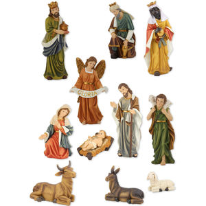 ZICOM Ensemble de crèche de 11 pièces pour figurines de 60 cm Origine Allemagne Jouet de Noël Modèle 9069-K570 ASIN B091VXQG6P - Product Image 1