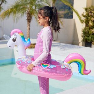 Flotador Inflable de Unicornio KELUKEYA para Niños de 1 a 5 Años, para Piscina y Parque Acuático - Product Image 4