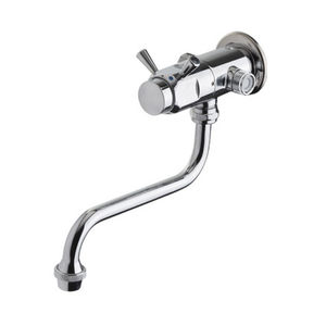 Robinet mitigeur mural 19 cm avec bec pivotant pour lavabo - Product Image 1