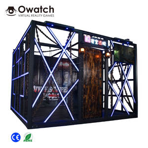 2023 vr nouvelle conception de machines vr multijoueur pour centre de jeu 9d vr, parc d'équipe de tir - Product Image 6