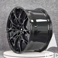 Jantes forgées en alliage sur mesure DCTC Deep Concave 15-24 pouces 5x112 5x114.3 5x127, noires de luxe pour voitures de course, compatibles avec les modèles W205 C300 F30