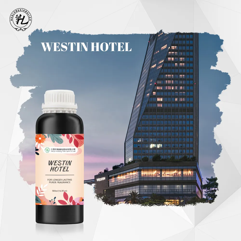 HL- Inspired Westin hotel scent oils Fornecedor, 500ML, Bulk Óleo essencial de fragrância de chá branco altamente concentrado