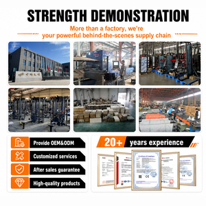 Equipo de Gimnasio Multifuncional Comercial TOPTONS, Máquina Smith, Kit de Entrenamiento Completo <span class=keywords><strong>con</strong></span> Banco de Pesas, Mancuernas Hexagonales y Soporte, Discos de Pesas y Barra - Product Image 6