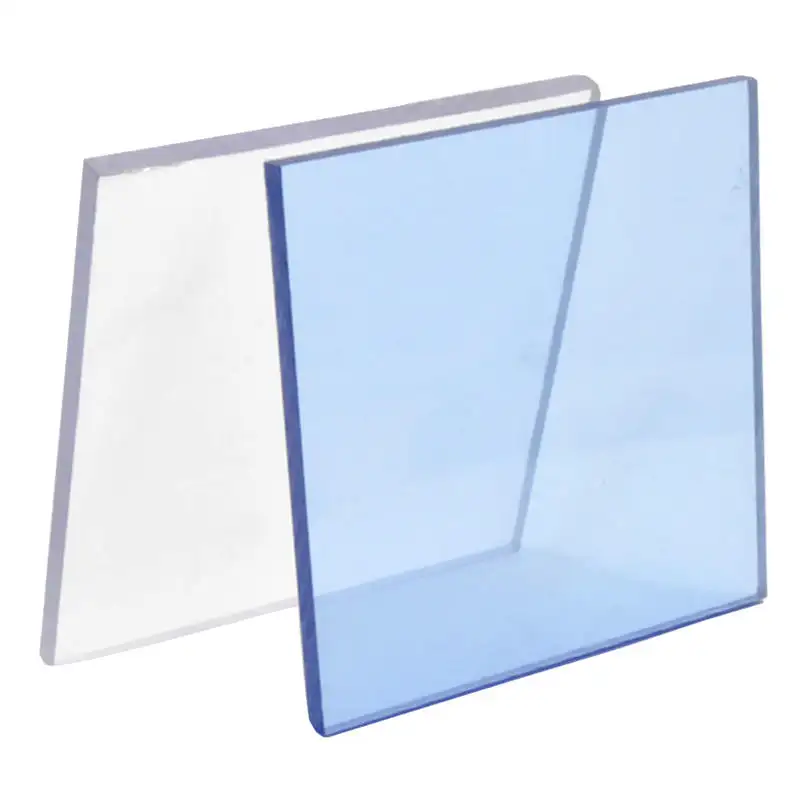 Chine Usine Polycarbonate Solide Clair PC Feuilles Taille Personnalisée Feuille De Polycarbonate De Verre Résistant À La Chaleur