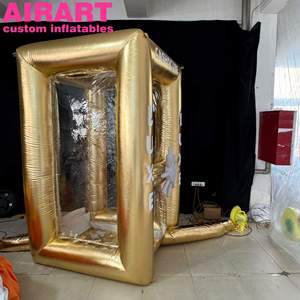 Cabina Inflable para Atrapar <span class=keywords><strong>Dinero</strong></span>, Cubo Inflable para Recoger <span class=keywords><strong>Dinero</strong></span>, Cabina Publicitaria para Bodas y Fiestas, Máquina para Atrapar <span class=keywords><strong>Dinero</strong></span> - Product Image 5
