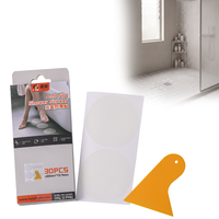 Bande antidérapante PEVA pour douche et baignoire, surface de préhension invisible pour la sécurité