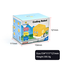 Kidsbits Kits de Robótica Inteligente Multifunción para Niños de 7+ Años, Coche Robótico de Codificación STEM para Arduino