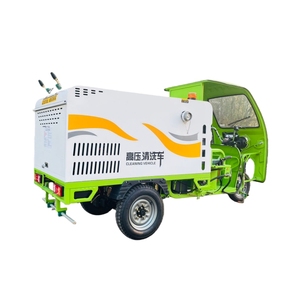 รถทำความสะอาดแรงดันสูงไฟฟ้า <span class=keywords><strong>3</strong></span> <span class=keywords><strong>ล้อ</strong></span>ขนาดเล็ก รถบรรทุกฉีดน้ำพลังงานแบตเตอรี่ขนาดเล็ก - Product Image 4