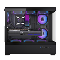 Wholesale Gaming PC Case Boitier PC MicroATX ATX E ATX 9pcs 120cm Fan 430mm Graphics Card Multi Hard Drive Desktop Chassis OEM