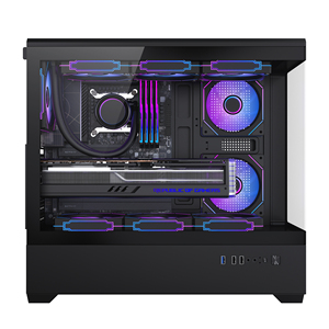 Boîtier PC Gaming en Gros MicroATX <span class=keywords><strong>ATX</strong></span> <span class=keywords><strong>E</strong></span>-<span class=keywords><strong>ATX</strong></span> avec 9 Ventilateurs de 120 cm, Carte Graphique de 430 mm, Châssis de Bureau Multi-Disques Durs OEM - Product Image 2
