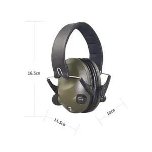 Earmuffs chuyên nghiệp cách âm an toàn giảm tiếng ồn điện tử bảo vệ tai nghe bảo vệ cho chụp - Product Image 1