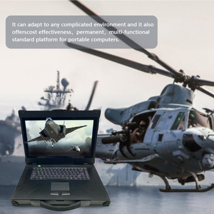 Laptop industri kasar 15.6 inci dengan baterai 12000mAh desain ramping 3*1394 (PCIE-X1) slot ekspansi digunakan dengan layar LCD - Product Image 2
