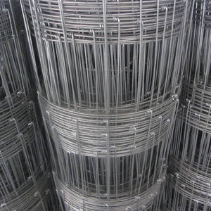 רשת גדר רשת תיל פלדה מפוארת כבדה 150 מ""מ צמצם 2 מ""מ קוטר חוט ארוג גידור חווה בלחץ גבוה - Product Image 5