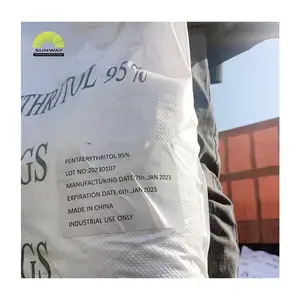 SUNWAY High quality and low price pentaerythritol Pentek Industrial chemicals C5H12O4
