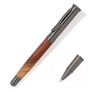 High Quality Luxury Custom Office Signature <b>Pen</b> Excellent Ballpoint Design 0.7mm Multi-<b>Colored</b> Ink Eco-Friendly Wooden Barrel - Product Image 4