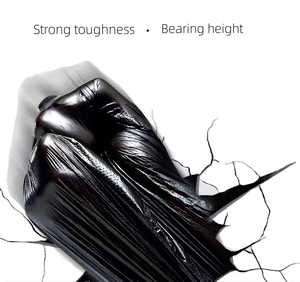 Gran oferta, soporte de fábrica, personalización de cubo de basura, bolsa de plástico, contratista, bolsas de basura resistentes con parte superior plana - Product Image 4