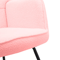 Nodic luxe Style salon stable et sûr coussin de siège de base courbe ergonomique chaise à dossier à bascule