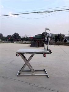 Carga eléctrica portátil 500kg Elevador de vehículos Tipo de tijera plana Plataforma elevadora de carro hidráulico - Product Image 3