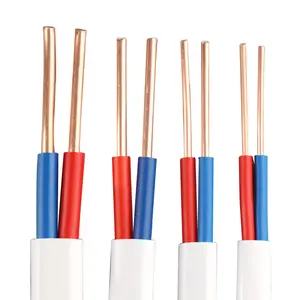 Hochwertiges flexibles RV bv bvr bvvb 300/500V PVC blankes Kupfer elektrisches Heim kabel