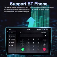 Système universel de voiture 9/10 pouces Android 13 avec Qled 2K Gps écran tactile Navigation stéréo 7870 Carplay 4G lecteur multimédia