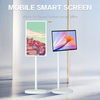 Écrans tactiles portables de 32 pouces, écrans Full HD sans fil, téléviseurs intelligents Android, moniteurs LCD pour la maison et les entreprises