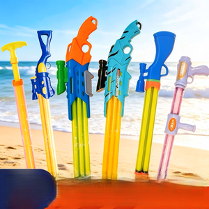 Pistolets à eau d'été pour la plage, jouets aquatiques pour enfants, pistolets à eau à effets pyrotechniques, jouets de plage pour sports de plein air - Product Image 1
