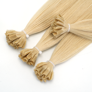 Extensiones de Cabello Humano Virgen de Alta Calidad al por Mayor Lanxun, con Queratina Europea, Punta en <span class=keywords><strong>U</strong></span>, Pre-Adheridas - Product Image 1