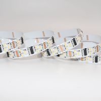 Tira de Luces LED Direccionables de PVC para Exteriores, IP67, USB, Epistar WS2811, DC12V, 5050 RGB, 5M, 144LED/M, a Todo Color