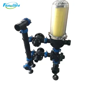 Large Capacity Agricultural Water Filter Auto Backwash Plastic Disc Filter