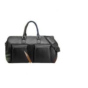 Bolsa de viaje convertible para ropa, personalizada de fábrica BSCI, tipo maleta de mano, para fin de semana, elegante, para viajes, con bolsa de lona para ropa. - Product Image 6