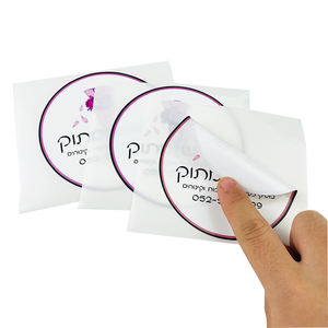 Nhà Máy Tùy Chỉnh Multicolour Vòng Tròn Logo Dán, Mịn Màng Và Mạnh Mẽ Độ Nhớt Bao Bì Nhãn - Product Image 5