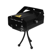 Lumières Disco LED scène DJ Laser Disco projecteur de lumière activé par le son télécommande Flash fête lumières de noël en plein air